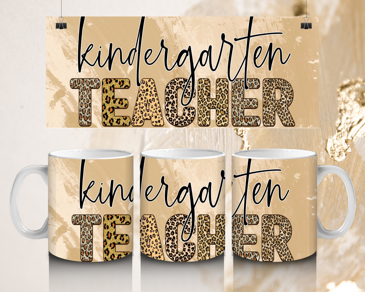 KINDERGARTEN TEACHER MUG