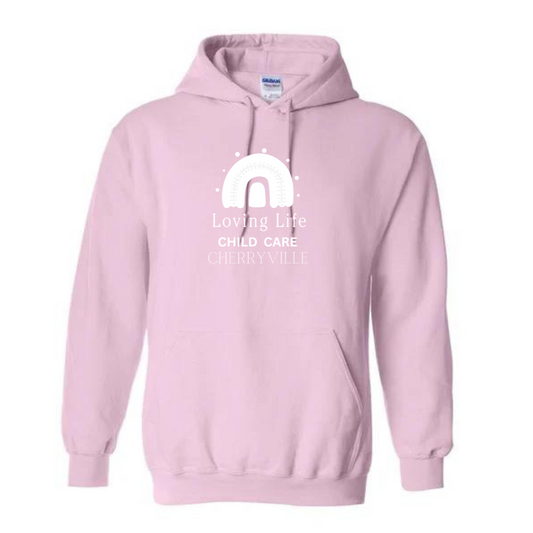 LIGHT PINK HOODIE