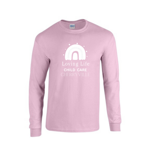 LIGHT PINK LONG SLEEVE