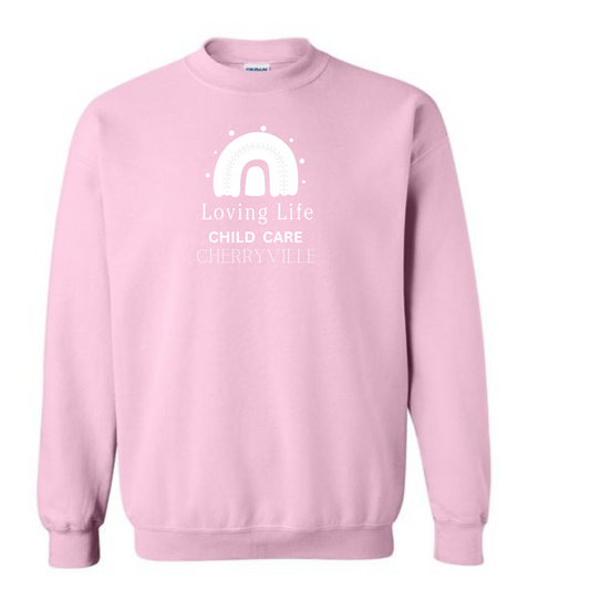 LIGHT PINK CREW NECK