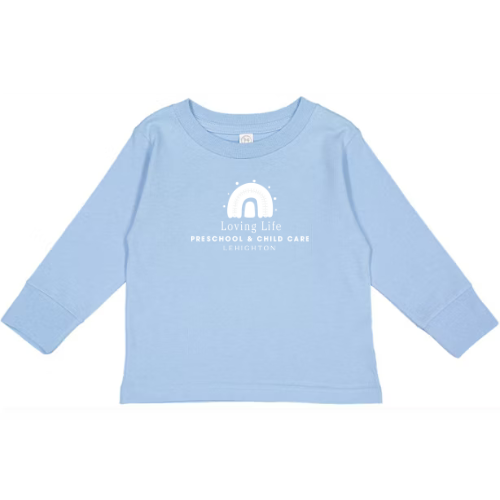 LIGHT BLUE LOVING LIVE LEHIGHTON TODDLES LONG-SLEEVE