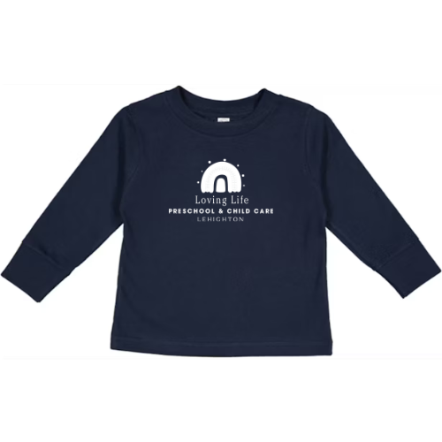 NAVY LOVING LIVE LEHIGHTON TODDLES LONG-SLEEVE