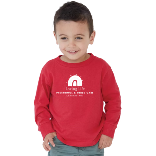 RED LOVING LIVE LEHIGHTON TODDLES LONG-SLEEVE