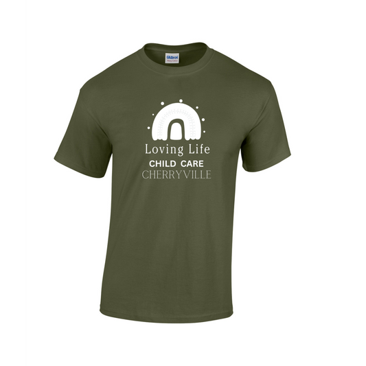 MILITARY GREEN T-SHIRT