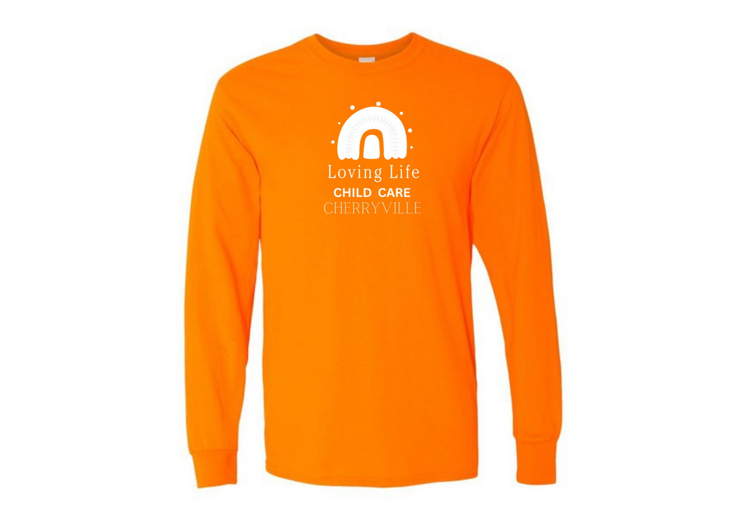 NEON ORANGE LONG SLEEVE