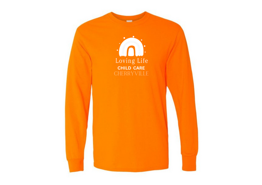 NEON ORANGE LONG SLEEVE