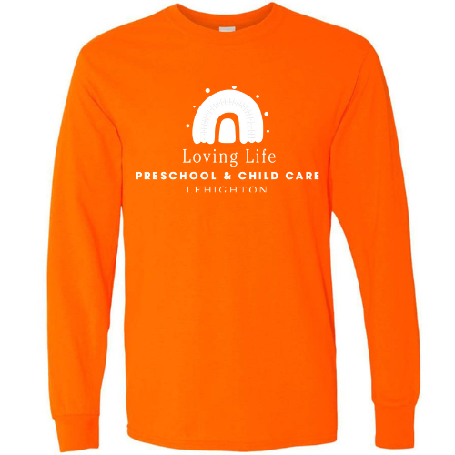 NEON SAFETY ORANGE LONG SLEEVE