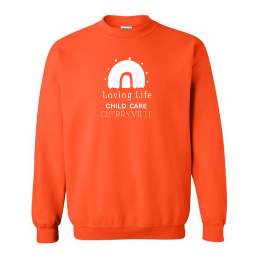 ORANGE CREW NECK