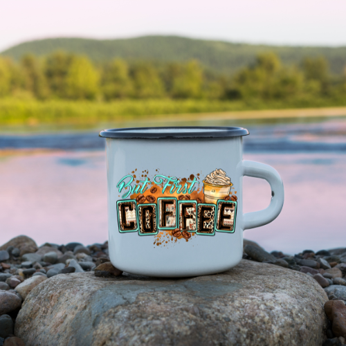 But Coffee First Enamel 12 Oz